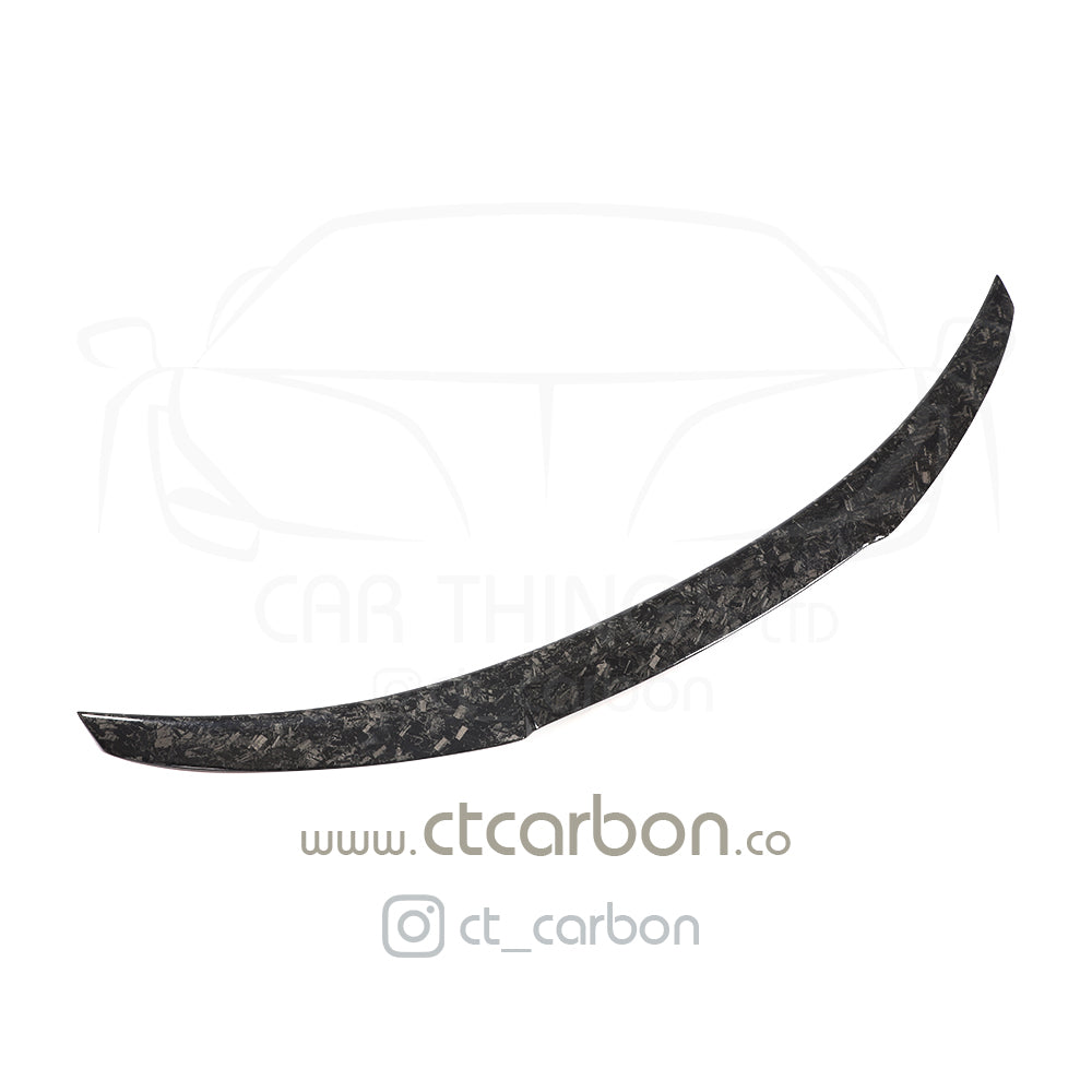 BMW M3 F80 & F30 3 SERIES FORGED CARBON FIBRE SPOILER - V STYLE - CT Carbon