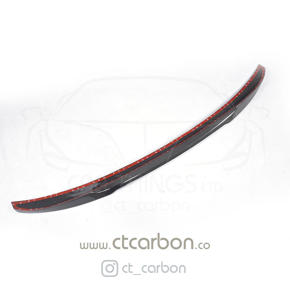 BMW M5 F90 & G30 5 SERIES CARBON FIBRE SPOILER - M4 STYLE - CT Carbon