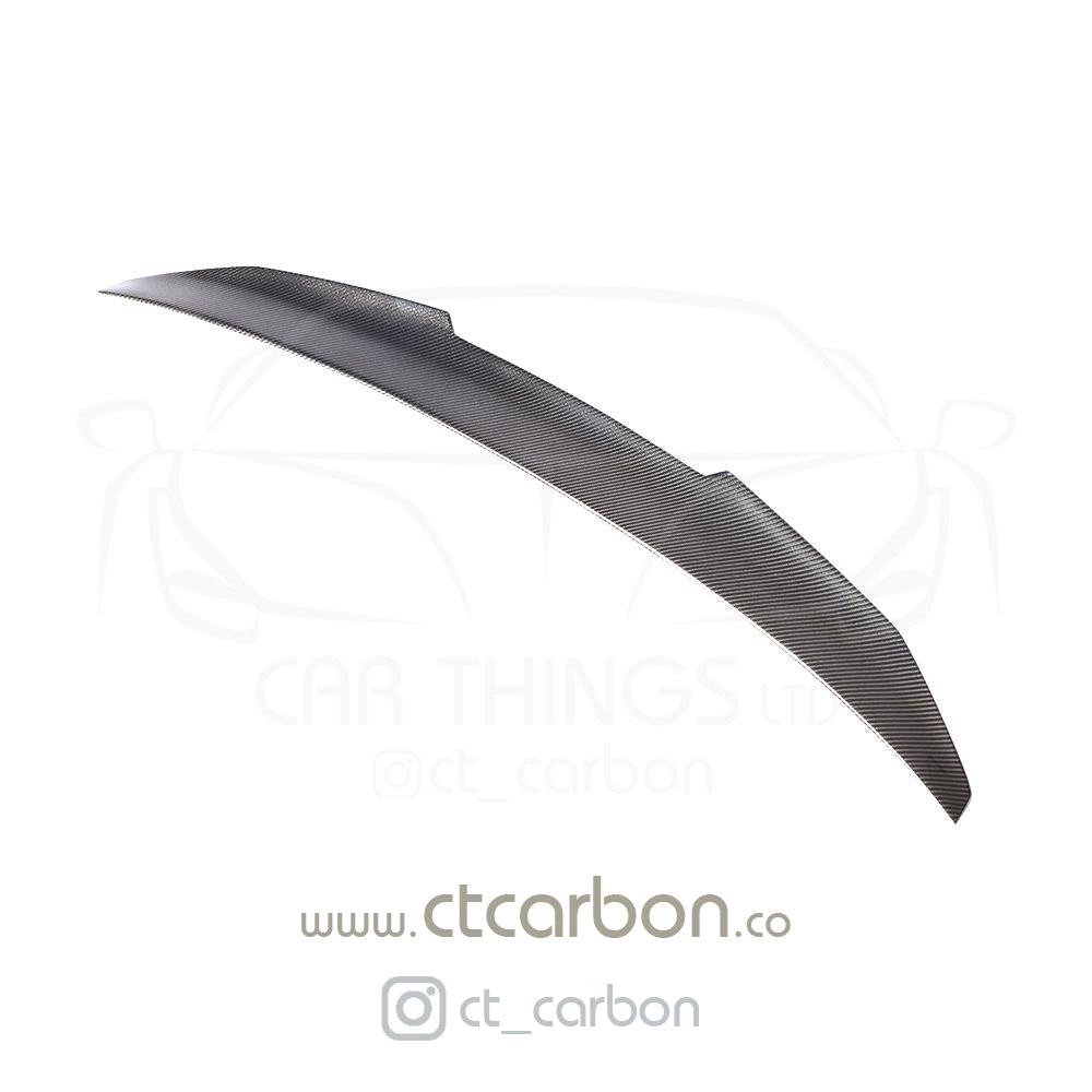 BMW M5 F90 & G30 5 SERIES CARBON FIBRE SPOILER - DUCKTAIL PS STYLE - CT Carbon