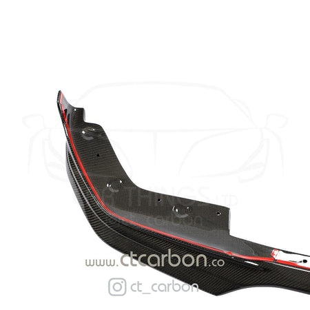 BMW 3 SERIES G20 CARBON FIBRE SPLITTER - MP STYLE - CT Carbon