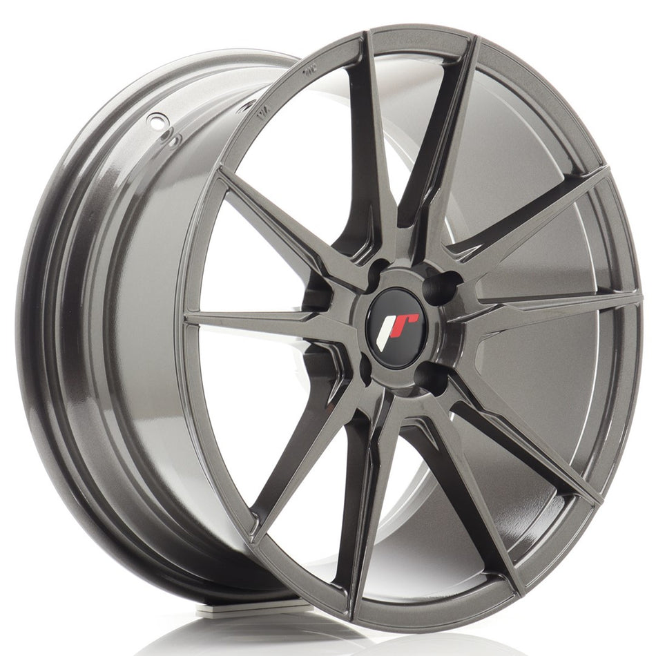 JR Wheels JR21 18x8.5 ET20 4x108 Hyper Gray