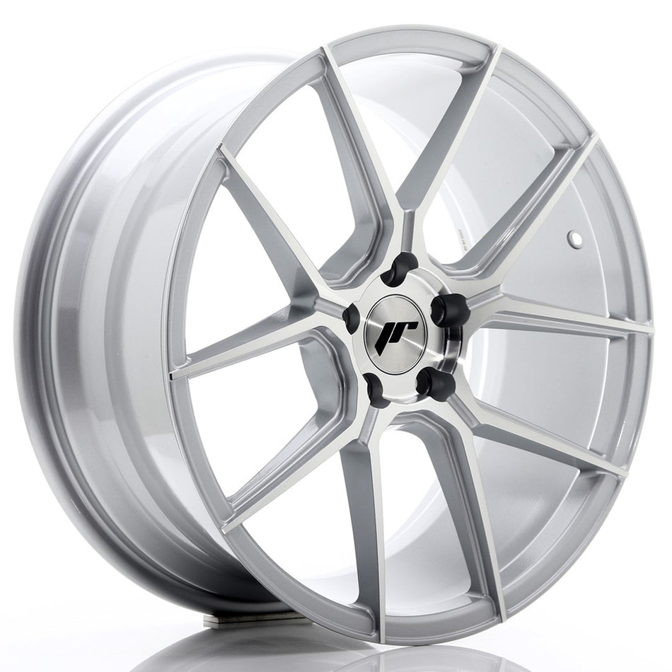 JR Wheels JR30 19x8.5 ET40 5x114.3 Silver Machined Face