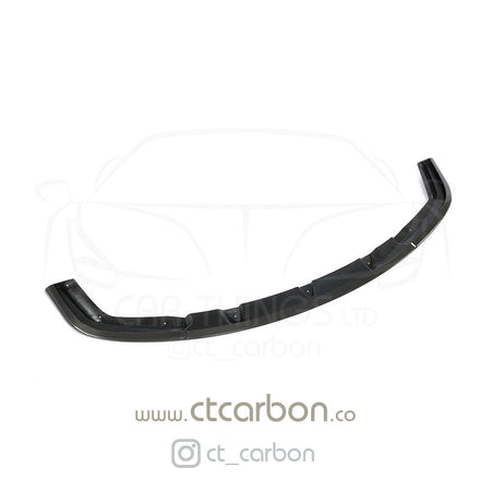 BMW M2C F87 CARBON FIBRE SPLITTER - 3D STYLE - CT Carbon