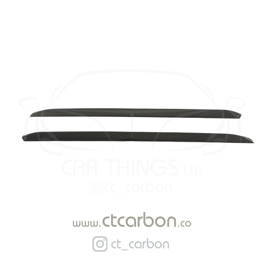 BMW G20 3 SERIES CARBON FIBRE SIDE SKIRTS - MP STYLE - CT Carbon