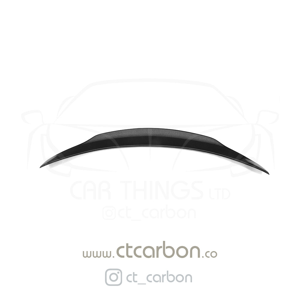 MERCEDES C63/C63S W205 SALOON CARBON SPOILER - DUCKTAIL PS STYLE - CT Carbon