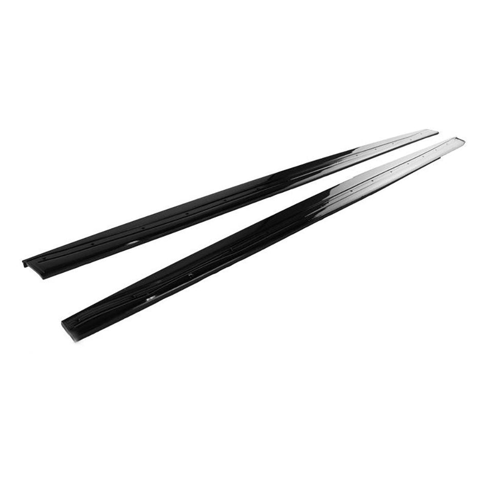 BMW 4 SERIES F32/F33/F36 GLOSS BLACK SIDE SKIRTS - MP STYLE - BLAK BY CT CARBON