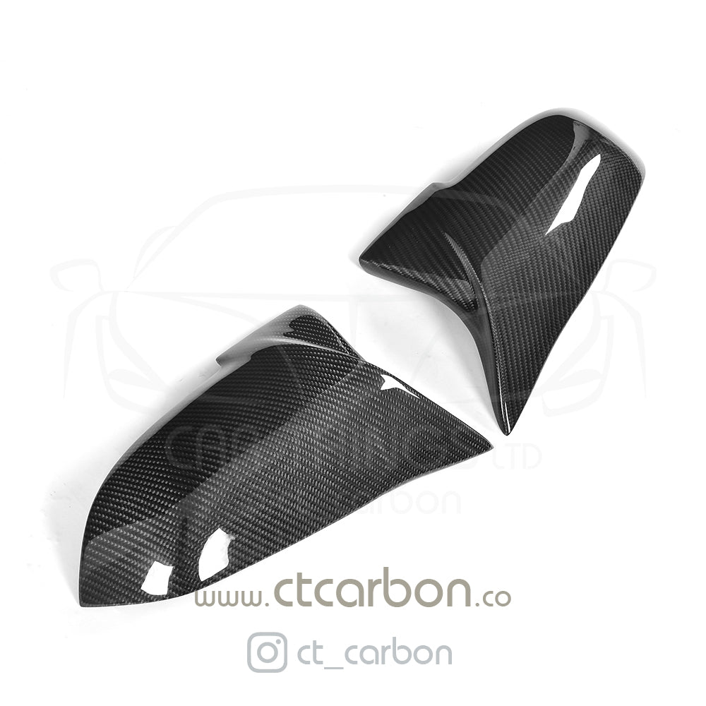 BMW CARBON MIRROR REPLACEMENT Fxx 1, 2, 3, 4 SERIES - OEM+ M STYLE - CT Carbon