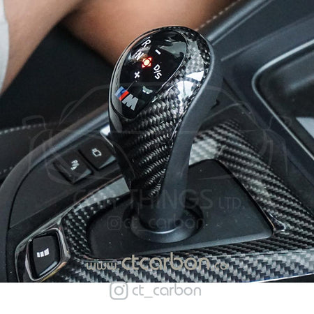 BMW M2/M3/M4/M5/M6 F10/F12/F13/F80/F82/F83/F87 SHIFT KNOB - CT Carbon