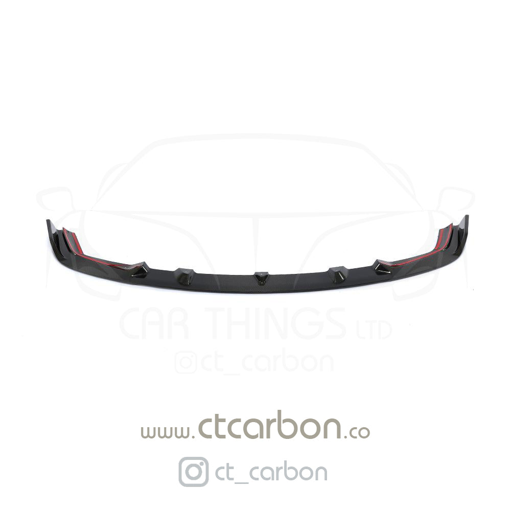 BMW M2C F87 CARBON FIBRE SPLITTER - 3D STYLE - CT Carbon