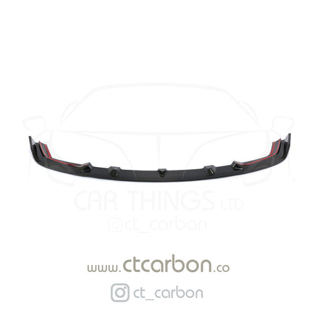 BMW M2C F87 CARBON FIBRE SPLITTER - 3D STYLE - CT Carbon