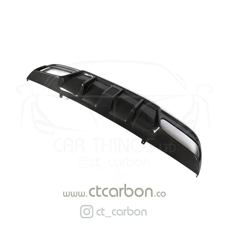 MERCEDES W205 C63 & C63S SALOON 4DR CARBON DIFFUSER - CT DESIGN - CT Carbon