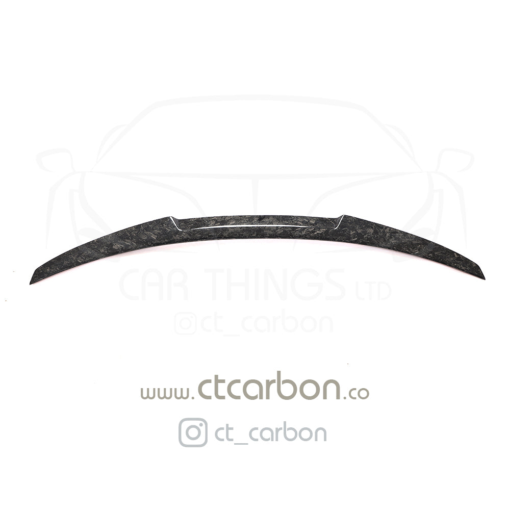 BMW M3 F80 & F30 3 SERIES FORGED CARBON FIBRE SPOILER - V STYLE - CT Carbon