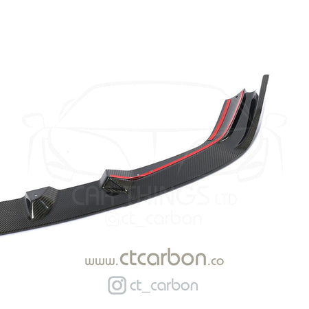 BMW M2C F87 CARBON FIBRE SPLITTER - 3D STYLE - CT Carbon