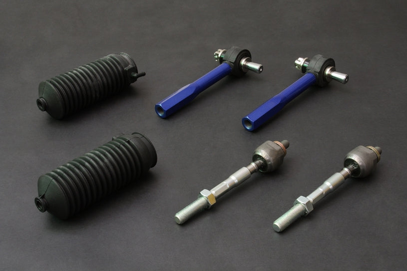 CIVIC EG EK REVERSE RC TIE ROD END KIT 2PCS/SET INCLUDING HARD TIE ROD + STEERING BOOT UPSIDE DOWN INSTALLATION 6PCS/SET