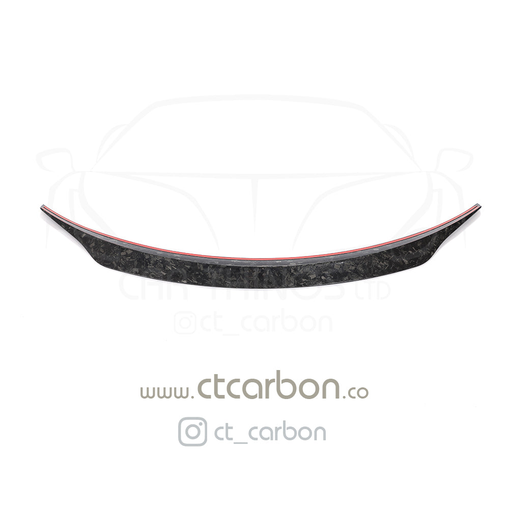 MERCEDES C63/C63S W205 COUPE FORGED CARBON SPOILER - DUCKTAIL PS STYLE - CT Carbon