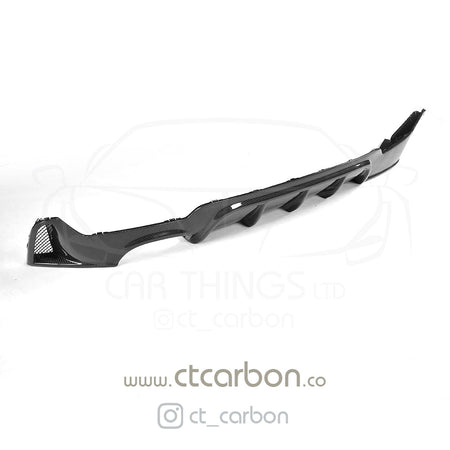 BMW F32 & F33 4 SERIES CARBON FIBRE DIFFUSER - MP STYLE - TWIN EXHAUST - CT Carbon