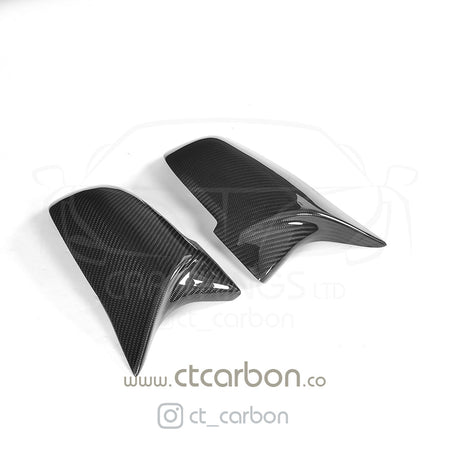 BMW CARBON MIRROR REPLACEMENT Fxx 1, 2, 3, 4 SERIES - OEM+ M STYLE - CT Carbon