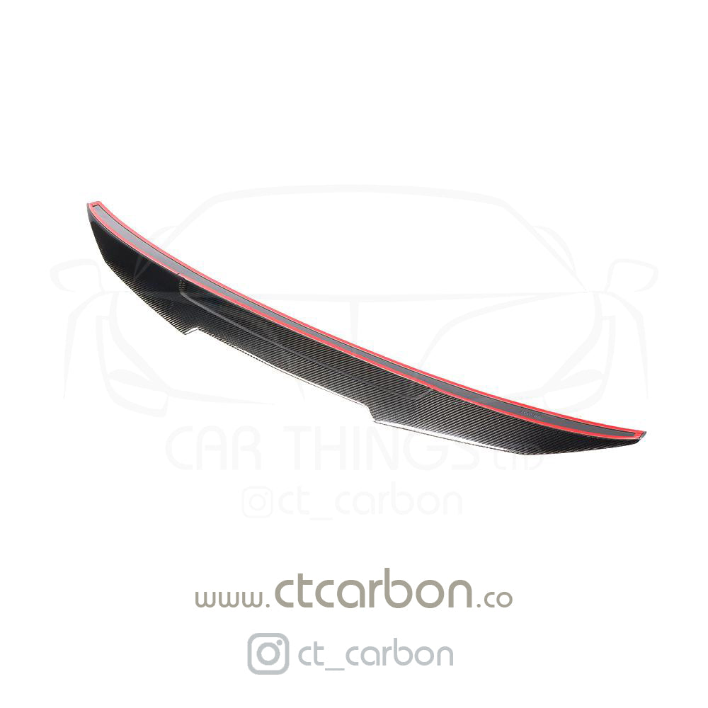 BMW M5 F90 & G30 5 SERIES CARBON FIBRE SPOILER - DUCKTAIL PS STYLE - CT Carbon