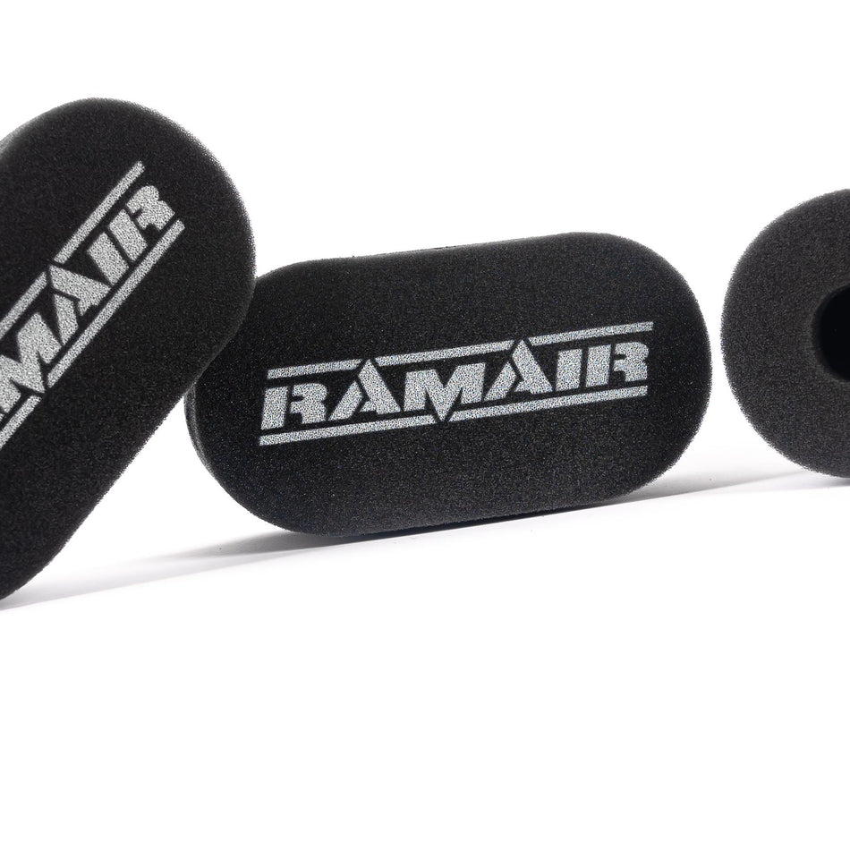 Ramair CS-909 3x Sock Filters For Carbs/Trumpets Universal