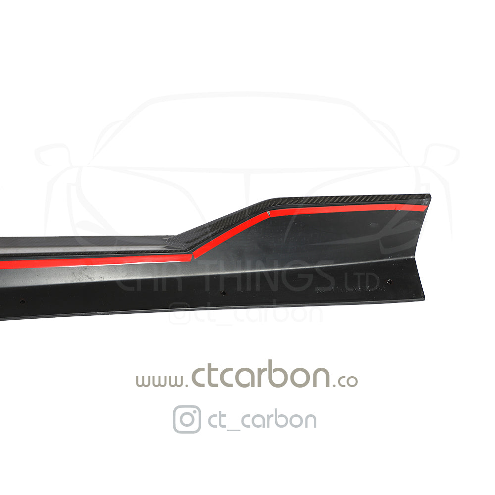 BMW X5 G05 CARBON FIBRE SIDE SKIRTS - CT DESIGN - CT Carbon