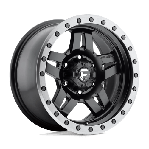 Fuel ANZA 1PC 18x8 ET27 5x110 MATTE BLACK GUN METAL RING