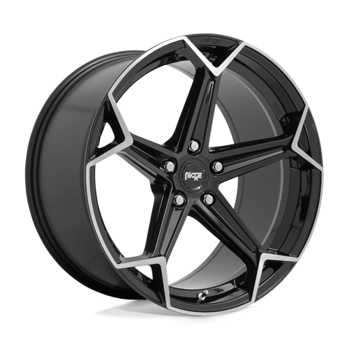 Niche ARROW 1PC 20x10.5 ET40 5x114.3 GLOSS BLACK BRUSHED