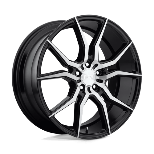 Niche ASCARI 1PC 20x9 ET18 5x115 GLOSS BLACK BRUSHED