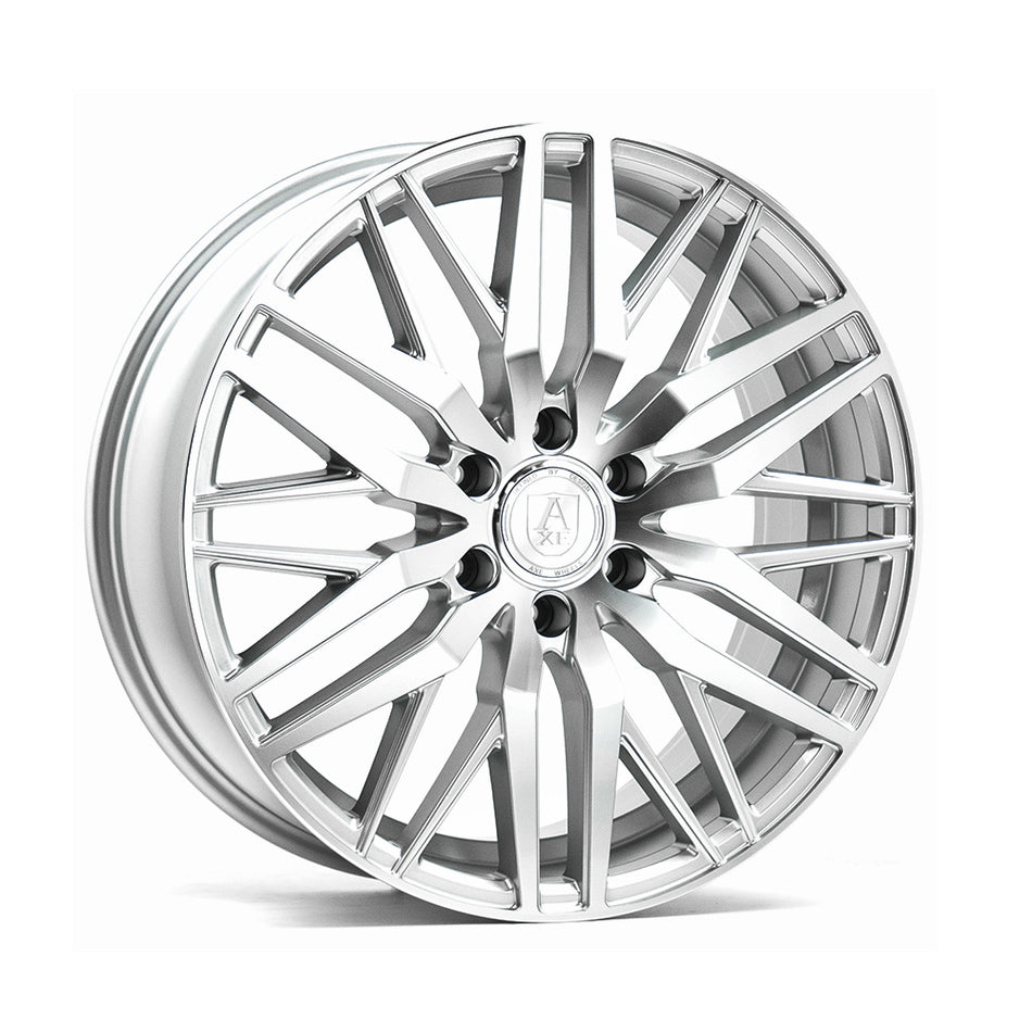 AXE EX30T 18x8.5 ET45 6x130 GLOSS SILVER & POLISHED