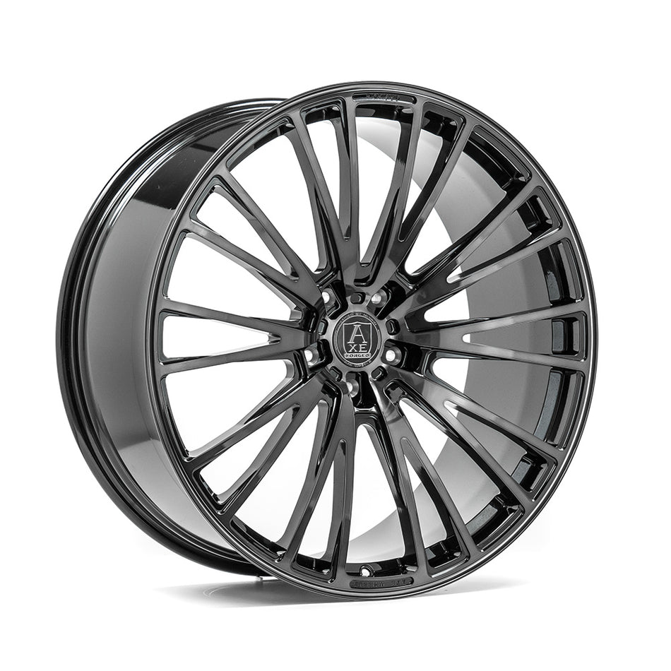AXE FF2 FORGED 23x10 ET25 5x114.3 GLOSS BLACK POLISHED & TINTED