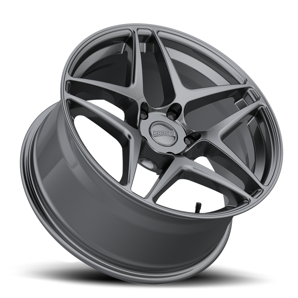 KANSEI Astro 19x9.5 ET22 5x112 Gloss Gunmetal