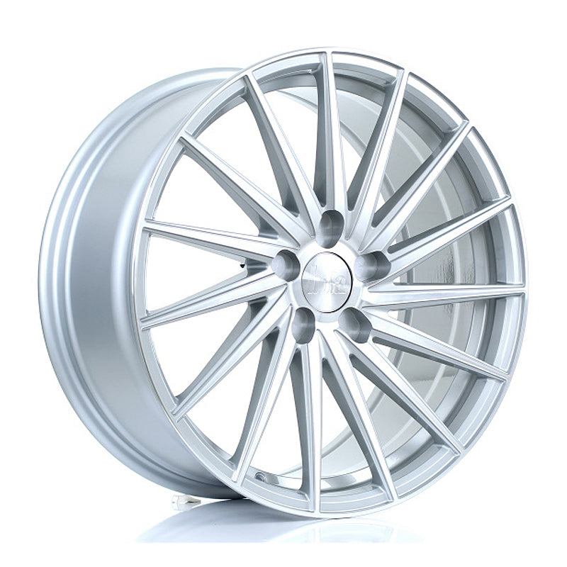 BOLA ZFR 19x8.5 ET25-45 5x108 SILVER POLISHED FACE