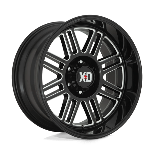 XD CAGE 22x10 ET-18 6x139.7 GLOSS BLACK MILLED