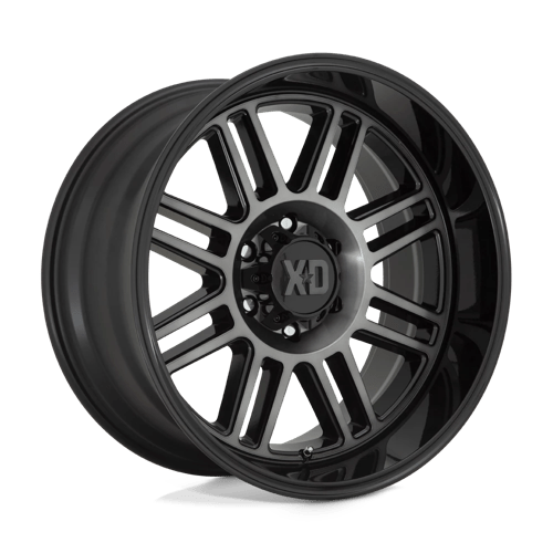 XD CAGE 20x9 ET18 6x139.7 GLOSS BLACK W/ GRAY TINT