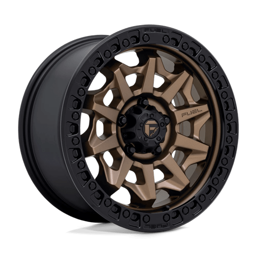 Fuel COVERT 1PC 17x8.5 ET34 5x120 MATTE BRONZE BLACK BEAD RING