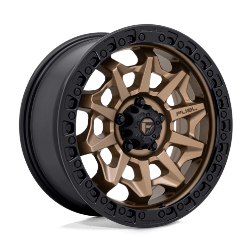 Fuel COVERT 1PC 18x8.5 ET35 5x120 MATTE BRONZE BLACK BEAD RING