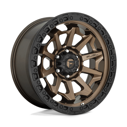 Fuel COVERT 1PC 18x9 ET1 5x127 MATTE BRONZE BLACK BEAD RING