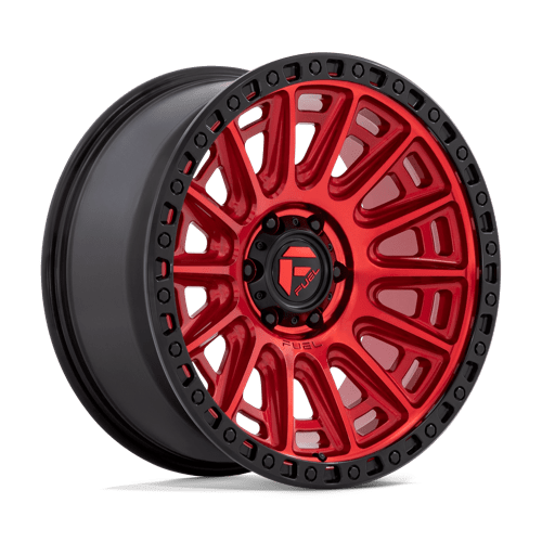 Fuel CYCLE 1PC 20x9 ET1 6x135 CANDY RED W/ BLACK RING