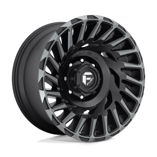 Fuel CYCLONE 1PC 18x9 ET1 5x127 MATTE MACHINED DOUBLE DARK TINT