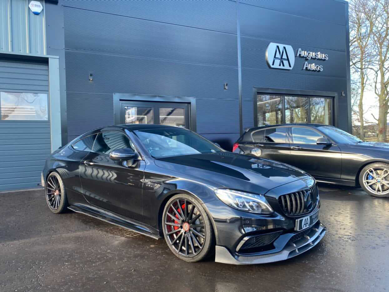 MERCEDES C63 W205 COUPE FULL CARBON FIBRE KIT - B STYLE - CT Carbon