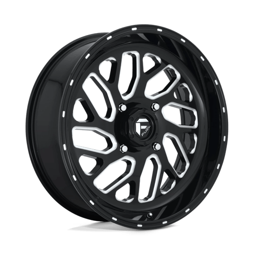 Fuel TRITON UTV 20x7 ET13 4x137 GLOSS BLACK MILLED