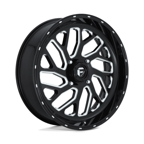 Fuel TRITON UTV 22x7 ET13 4x137 GLOSS BLACK MILLED