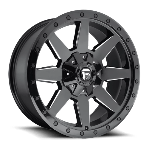 Fuel WILDCAT 1PC 20x9 ET20 8x180 GLOSS BLACK MILLED