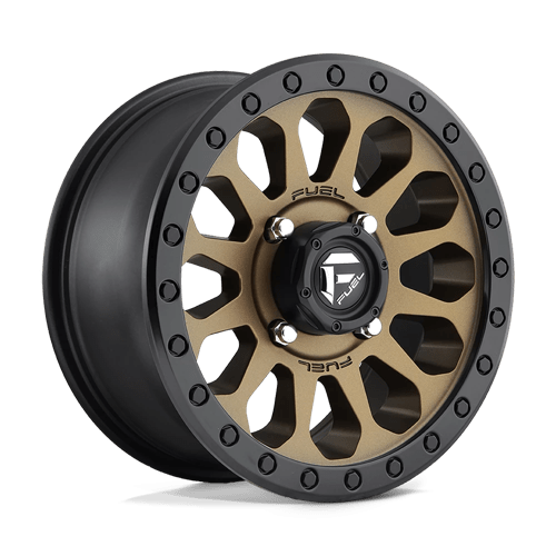 Fuel VECTOR UTV UTV 14x7 ET38 4x137 MATTE BRONZE BLACK BEAD RING