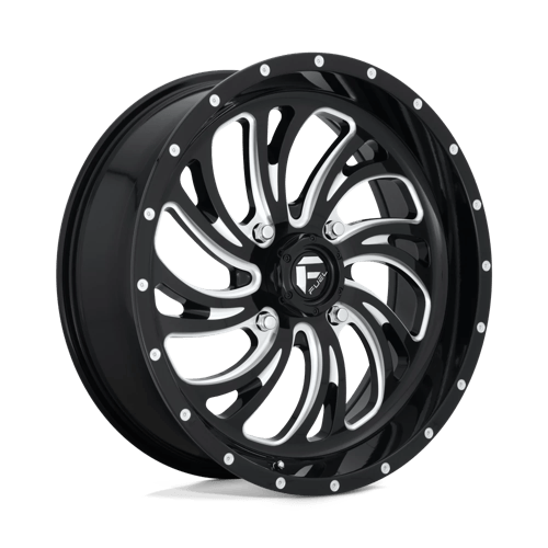 Fuel KOMPRESSOR UTV 18x7 ET13 4x137 GLOSS BLACK MILLED