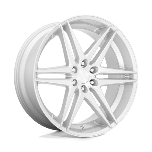 DUB DIRTY DOG 1PC 24x10 ET25 6x139.7 SILVER W/ BRUSHED FACE