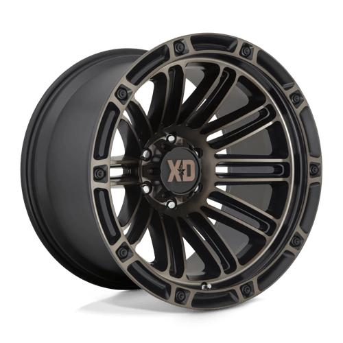 XD DOUBLE DEUCE 20x10 ET-18 6x139.7 SATIN BLACK W/ DARK TINT