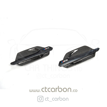 BMW M2 / M2C F87 CARBON FIBRE SIDE VENTS - CT Carbon