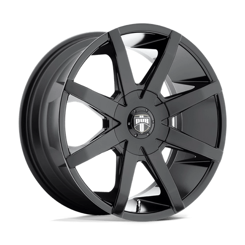 DUB PUSH 1PC 20x8.5 ET15 BLANK GLOSS BLACK