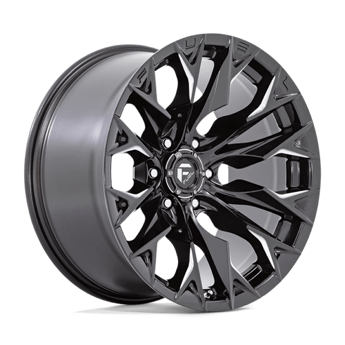 Fuel FLAME 1PC 20x10 ET-18 6x135 GLOSS BLACK MILLED