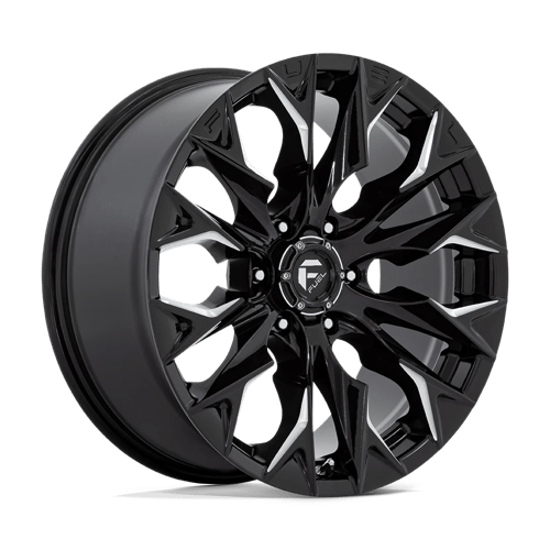 Fuel FLAME 1PC 20x9 ET20 6x135 GLOSS BLACK MILLED